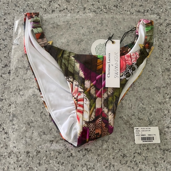 NWT Swiminista x Christian Lacroix Constantine bottoms S - Picture 10 of 10
